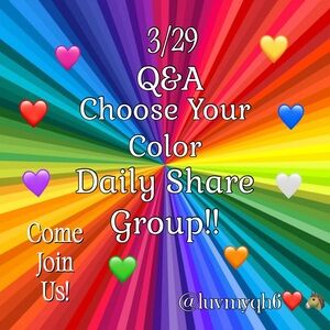 🩷Q&A Color Share Group 💙